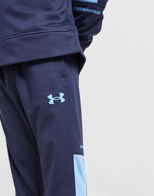 Poly Colour Block 1/4 Zip Tracksuit Infant