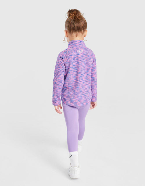 Girls' Twist 1/4 Zip Track Top/Leggings Set Infant