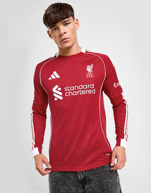 Liverpool FC 2025/26 Long Sleeve Home Shirt