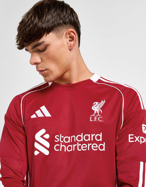 Liverpool FC 2025/26 Long Sleeve Home Shirt