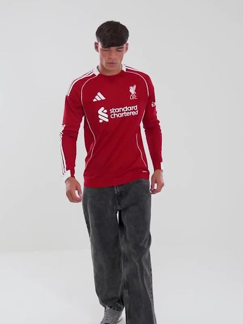 Liverpool FC 2025/26 Long Sleeve Home Shirt