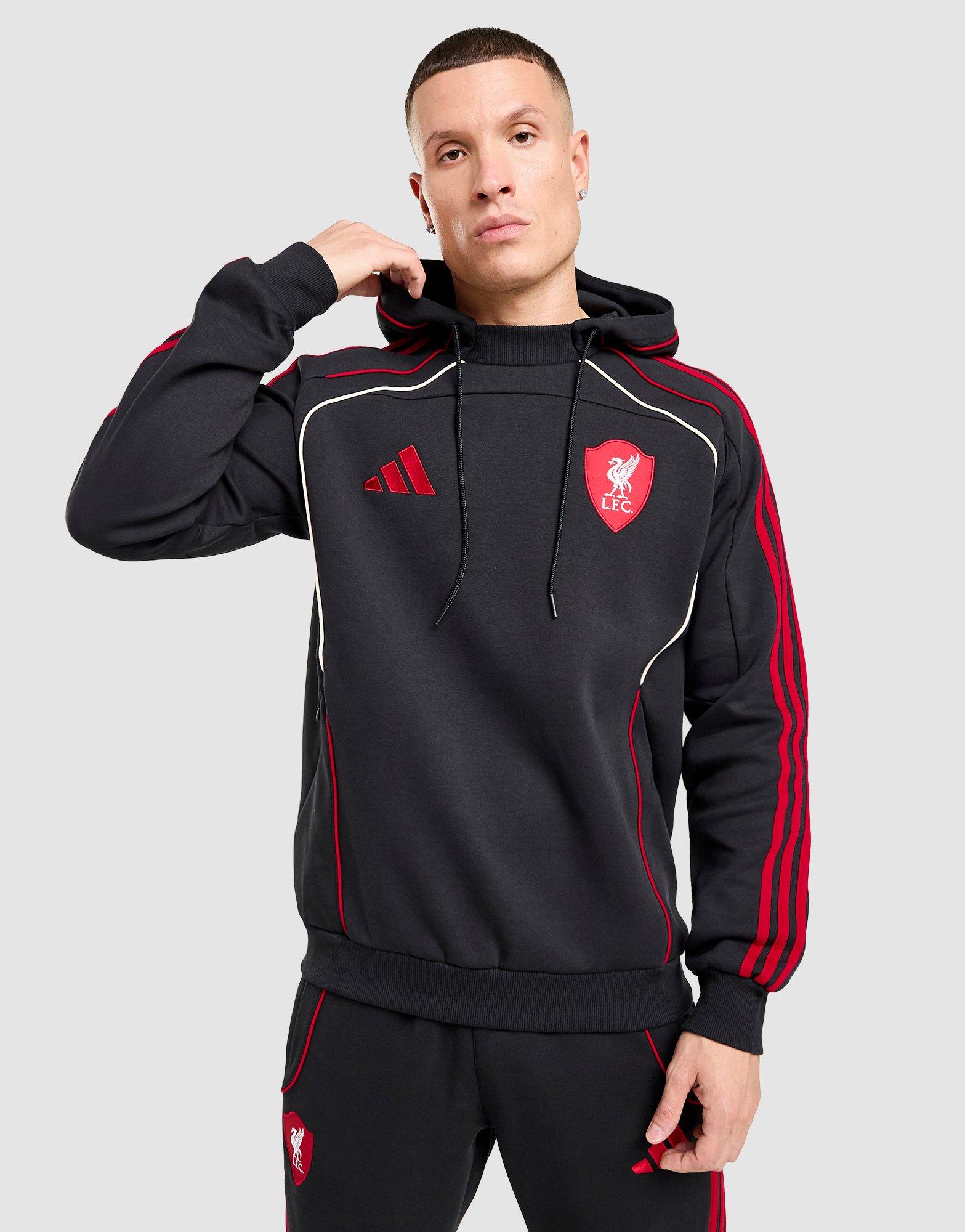 Black adidas Liverpool FC Urban Purist Hoodie - JD Sports Malaysia