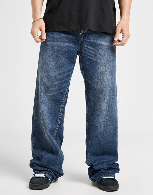 Vinny Embroidered Buddha Jeans