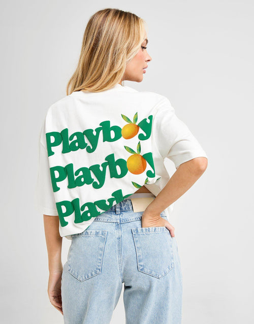 Orange Boyfriend T-Shirt
