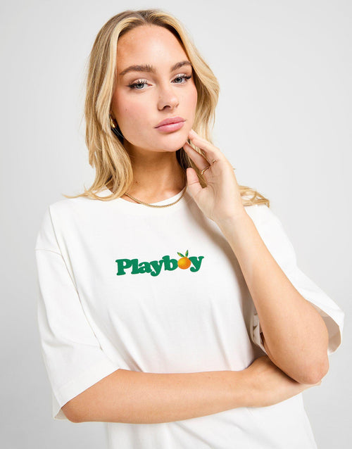Orange Boyfriend T-Shirt