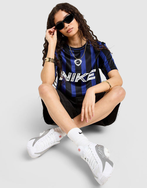 Football Stripe Oversized Shirt