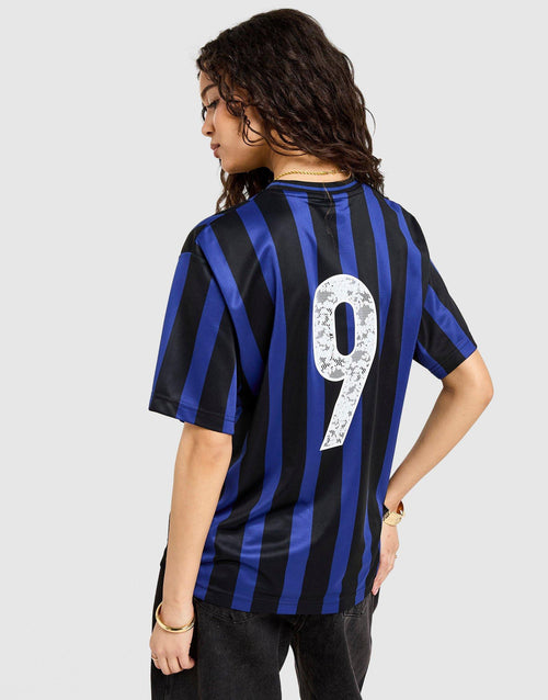Football Stripe Oversized Shirt