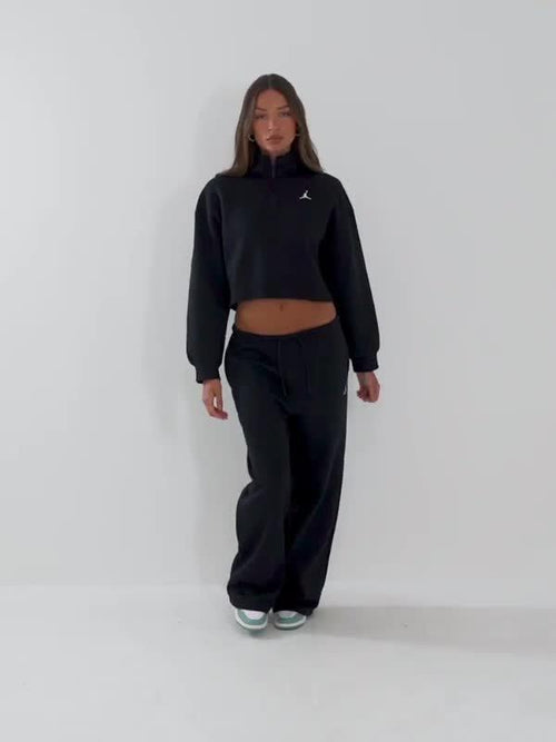 Brooklyn Crop 1/4 Zip Sweatshirt