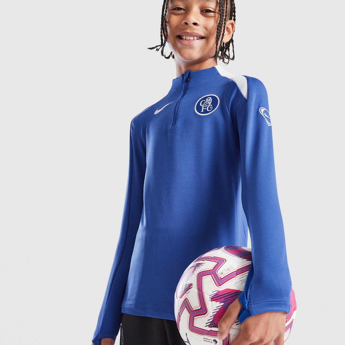 Blue Nike Chelsea FC Strike Drill Top Junior - JD Sports Malaysia