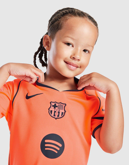 FC Barcelona 2025/26 Third Kit Children