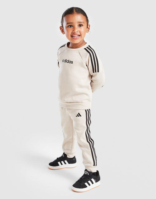 Colour Block Linear Crew Tracksuit Infant's