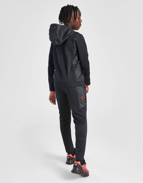 Paris Saint Germain Poly Hooded Tracksuit Junior