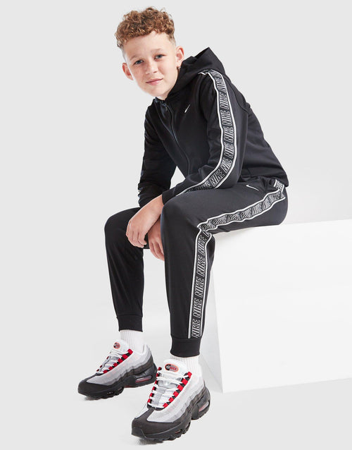 Tape Poly Full Zip Hoodie Junior