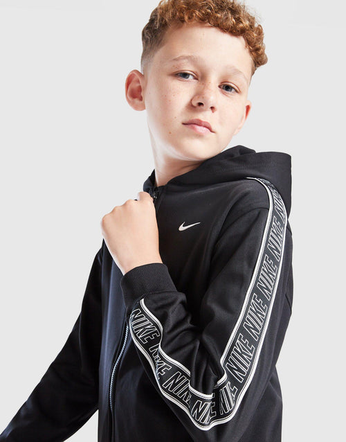 Tape Poly Full Zip Hoodie Junior