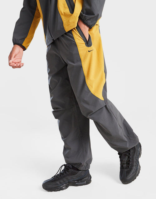 Tech Colour Block Woven Track Pants Junior