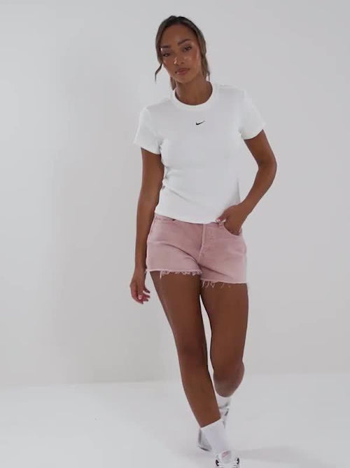Ribbed Slim T-Shirt