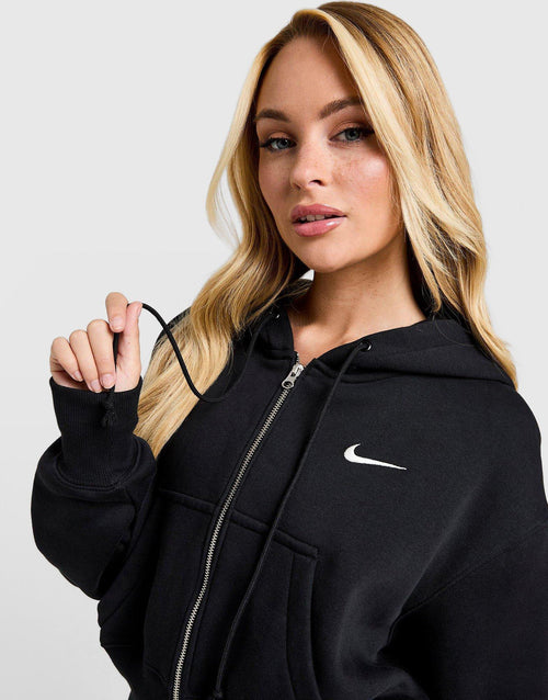Phoenix Crop Full Zip Hoodie