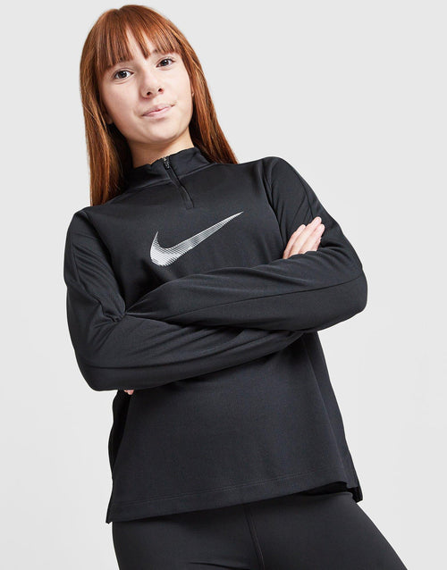 Swoosh 1/2 Zip Top Junior's