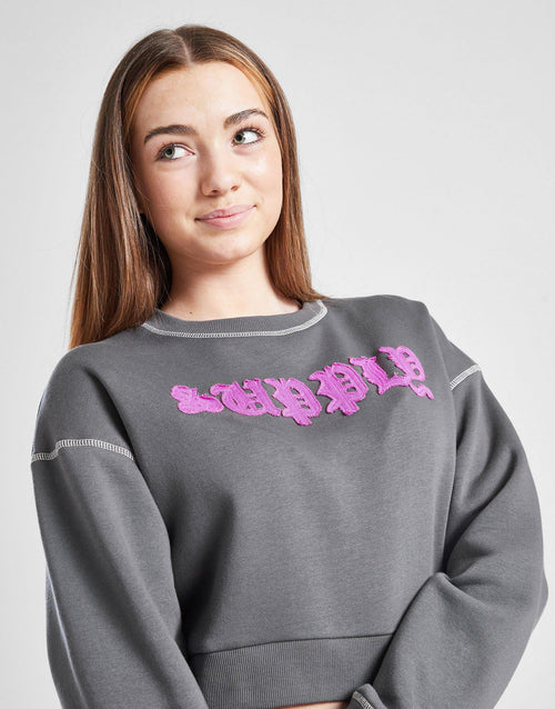 Girls' Hattan Crew Sweatshirt Junior