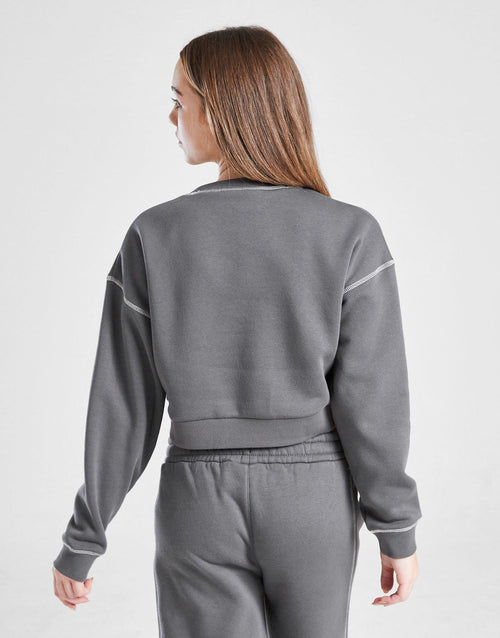 Girls' Hattan Crew Sweatshirt Junior