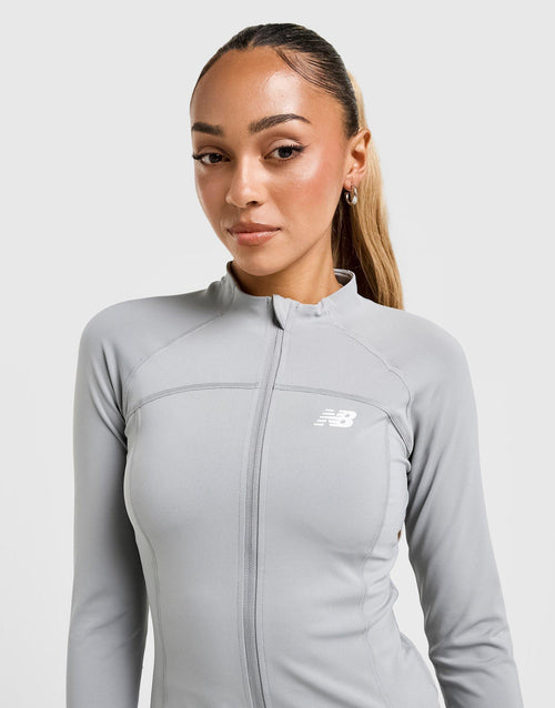 Logo Full Zip Top
