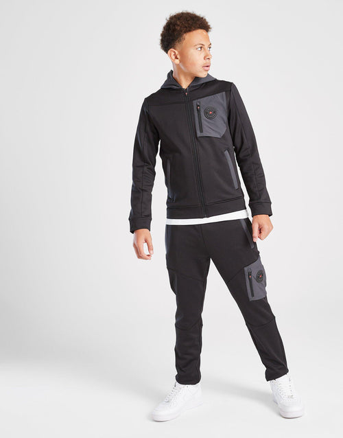 Saletto Full Zip Poly Hoodie Junior's