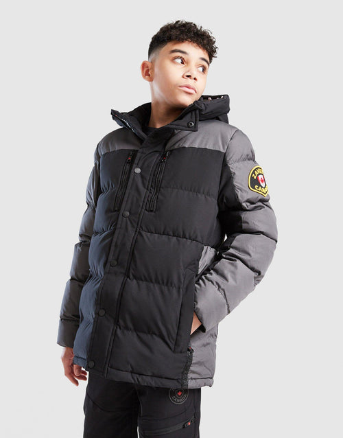 Raffino Colour Block Parka Jacket Junior's