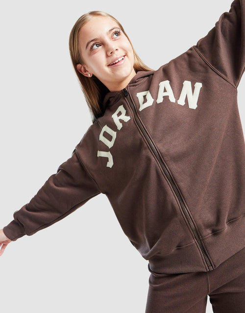 Girls' Icon Oversized Full Zip Hoodie Junior