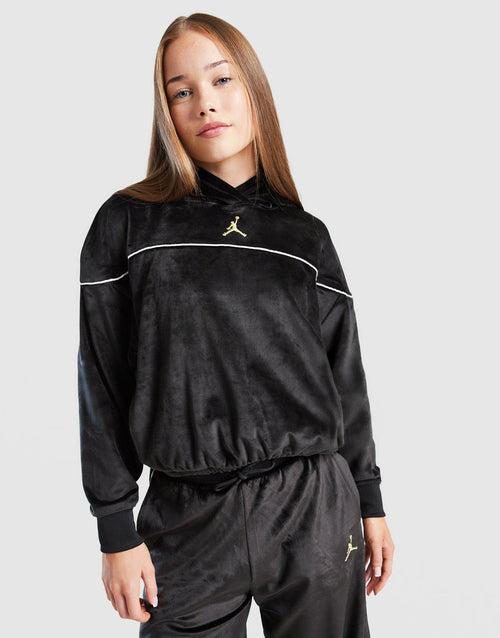 Girls' Velour Hoodie Junior