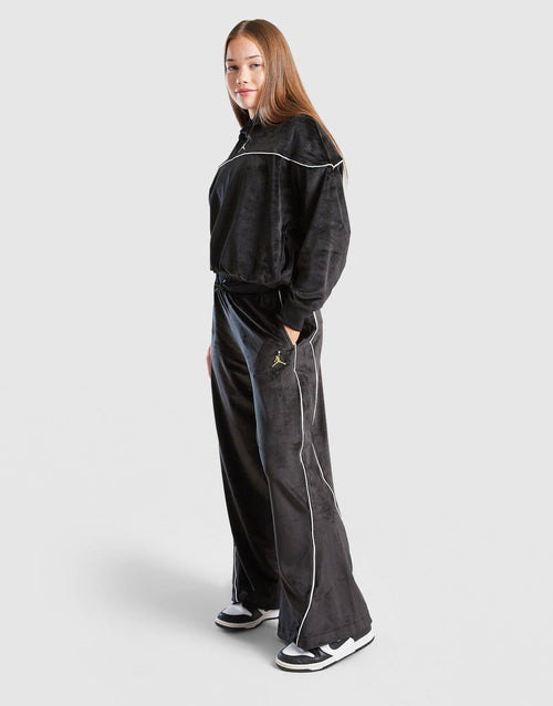Girls' Velour Wide Leg Joggers Junior