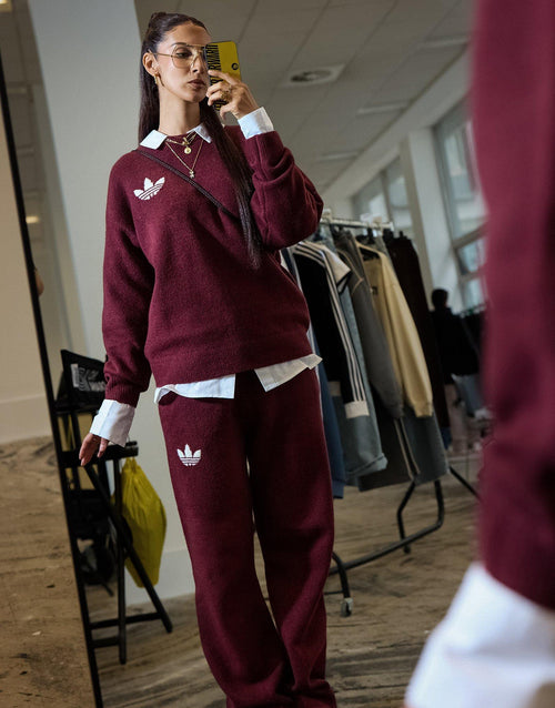 Trefoil Knit Joggers