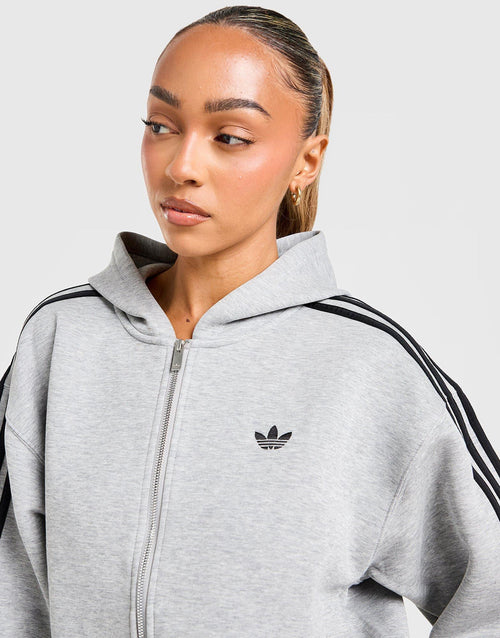 3-Stripes Spacer Full Zip Hoodie