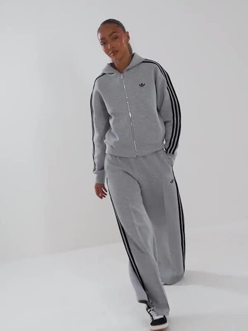 3-Stripes Spacer Full Zip Hoodie
