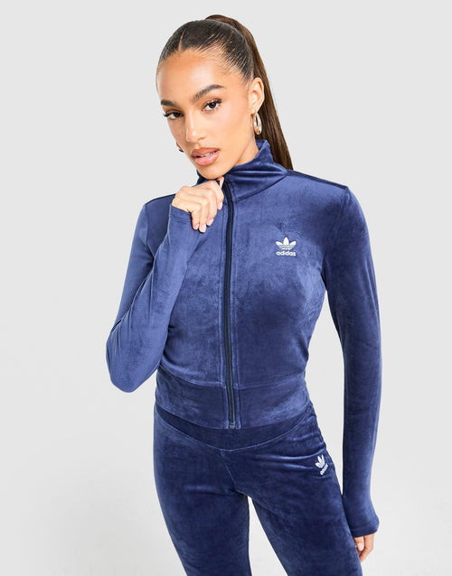 Essential Slim Velour Track Top