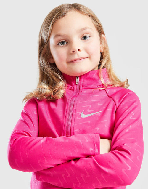 Swoosh Pacer 1/2 Zip/Leggings Set Children's
