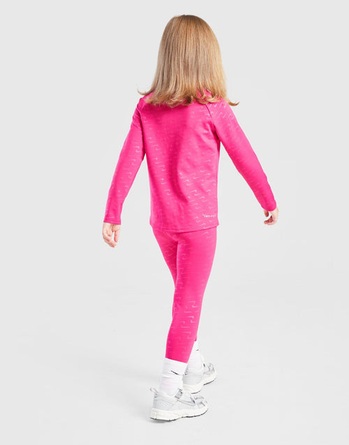 Swoosh Pacer 1/2 Zip/Leggings Set Children's