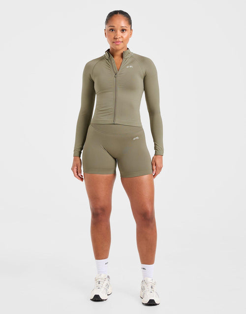 Adapt Seamless Full Zip Top