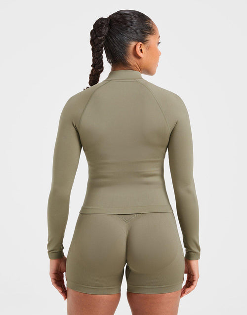 Adapt Seamless Full Zip Top