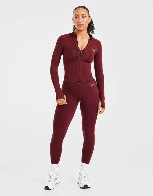 Empower Seamless Full Zip Top