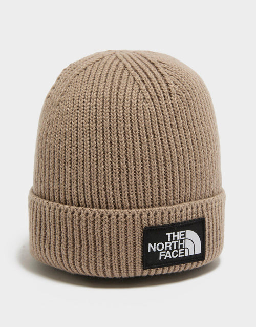 TNF Logo Box Cuffed Beanie
