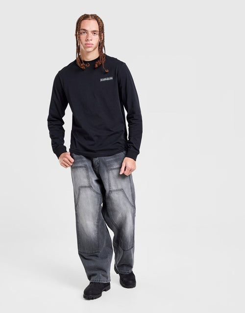 Back Graphic Long Sleeve T-Shirt