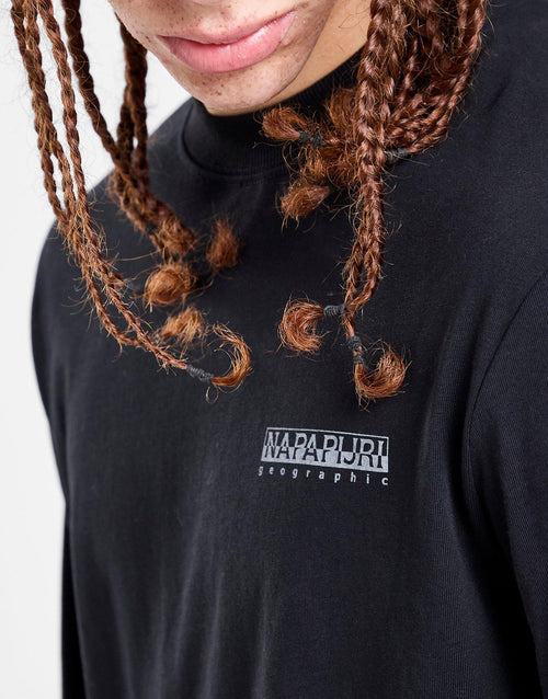 Back Graphic Long Sleeve T-Shirt