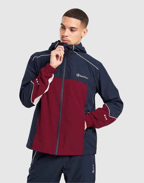Crimson Wave Tech Track Jacket