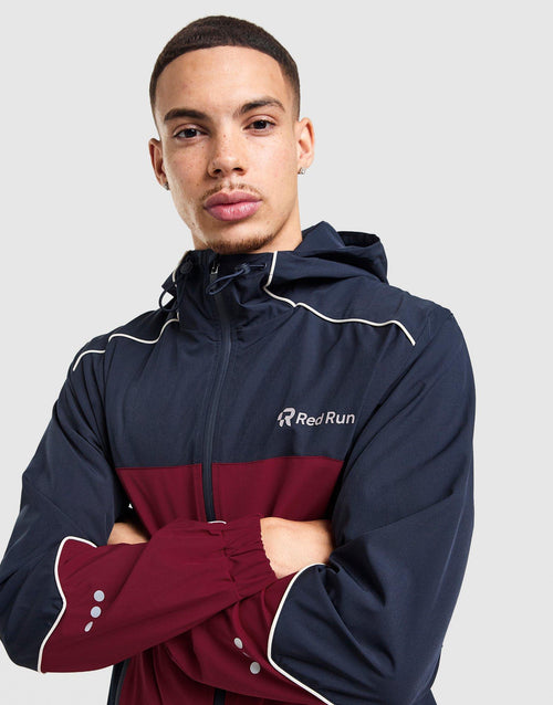 Crimson Wave Tech Track Jacket