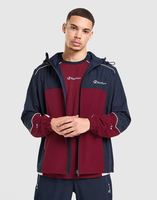 Crimson Wave Tech Track Jacket