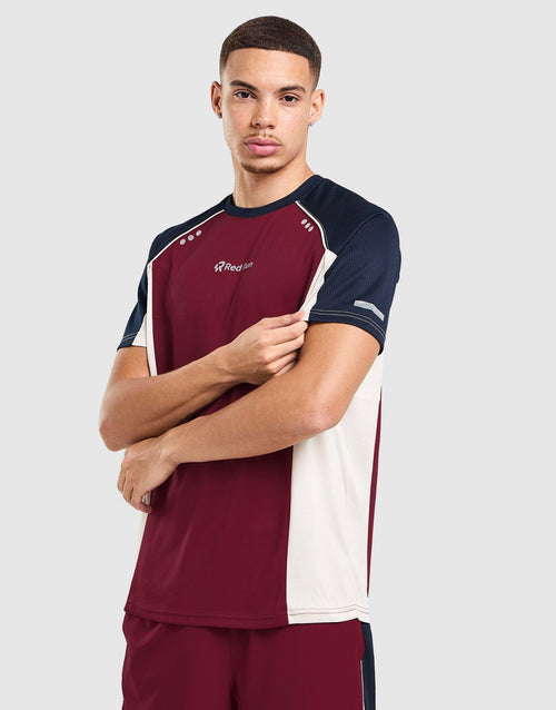 Crimson Wave Tech Power T-Shirt