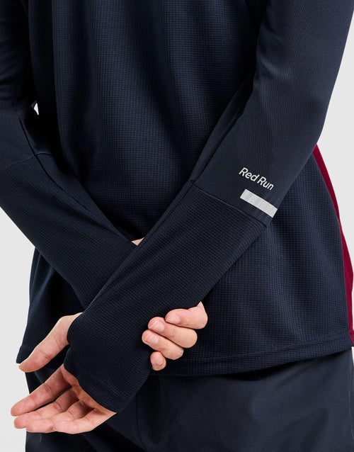 Crimson Wave Tech 1/4 Zip Top