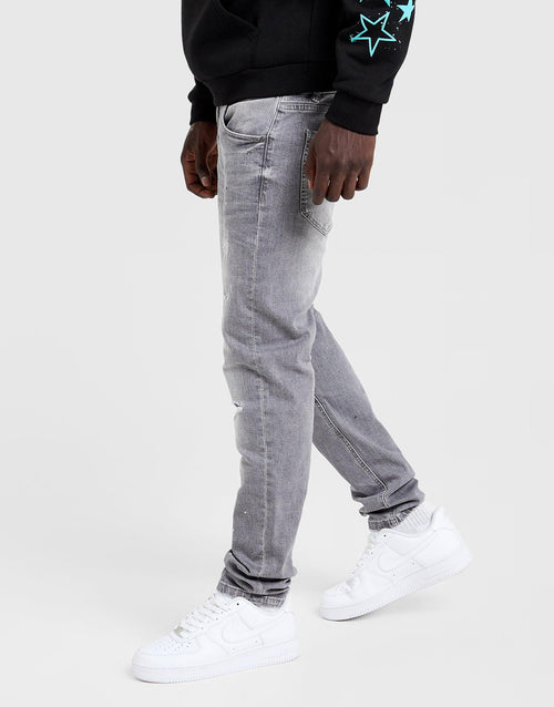 Aapo Slim Ripped Jeans