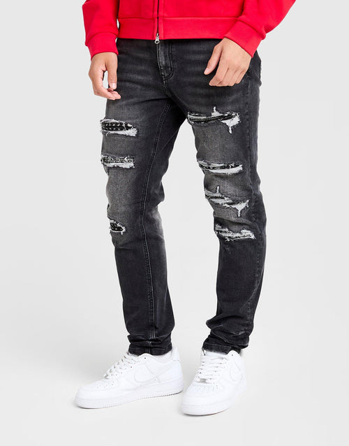 Paze Slim Ripped Jeans