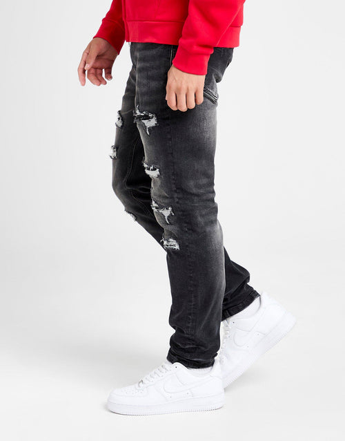 Paze Slim Ripped Jeans